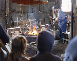 Blacksmith demonstration